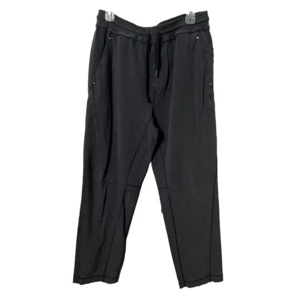 Lululemon Mens Faded Washed Black Joggers Sweat Pants Loungewear 30